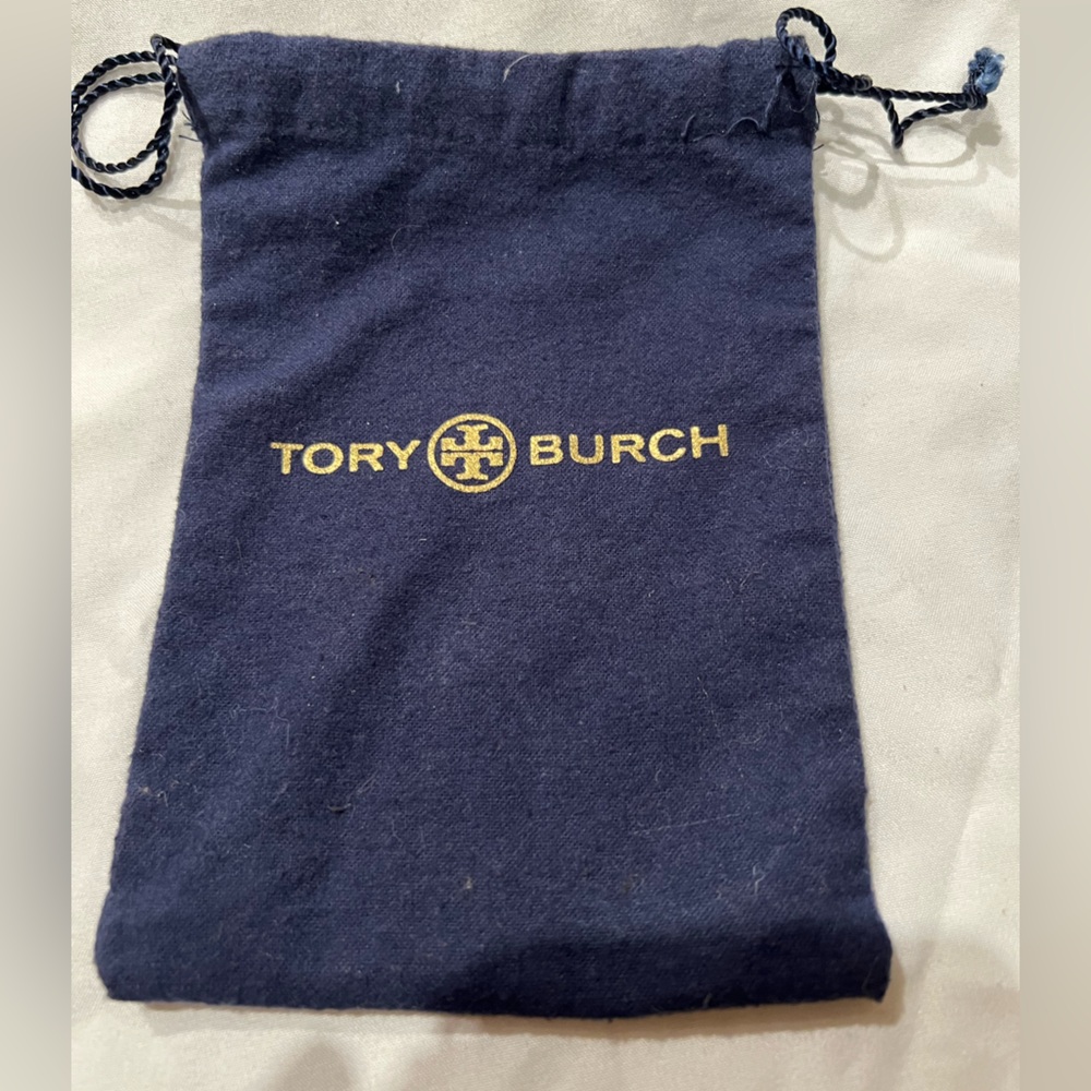 Tory Burch Drawstring Wallet / Jewelry Pouch EUC